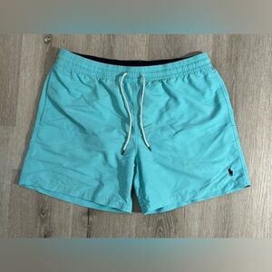 Polo Ralph Lauren Swim Trunks / Size L / Aqua Blue